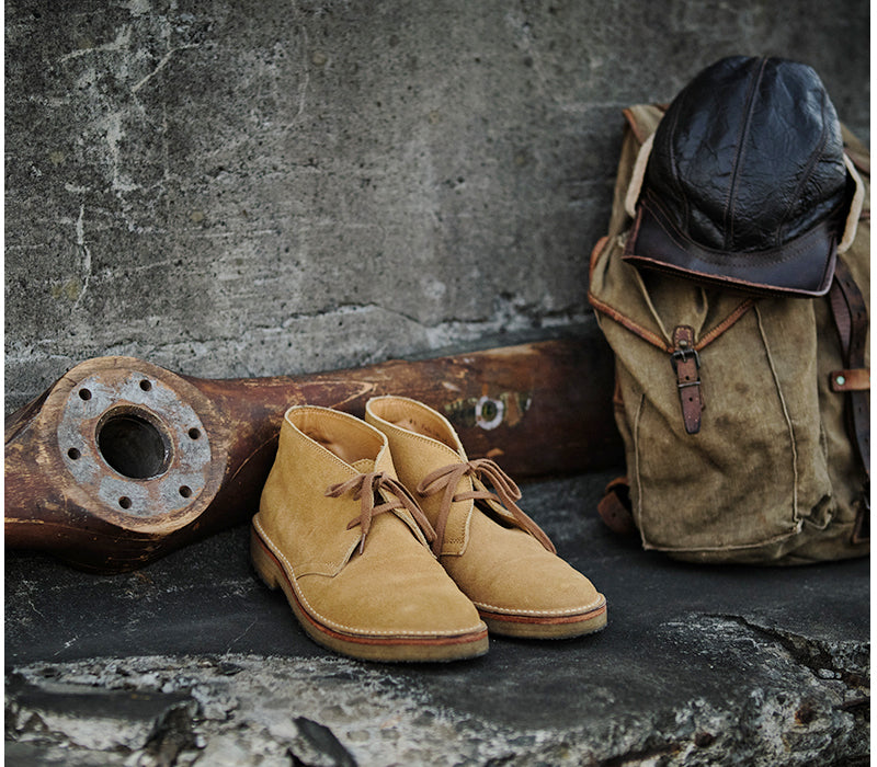 【PRE-ORDER】MILITARY DESERT BOOTS / JAPANESE SUEDE SAND