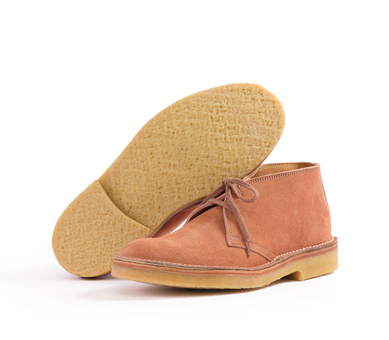 【PRE-ORDER】MILITARY DESERT BOOTS / JAPANESE SUEDE TOBACCO