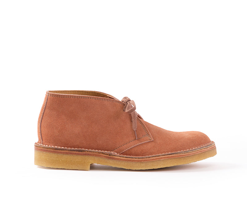 【PRE-ORDER】MILITARY DESERT BOOTS / JAPANESE SUEDE TOBACCO