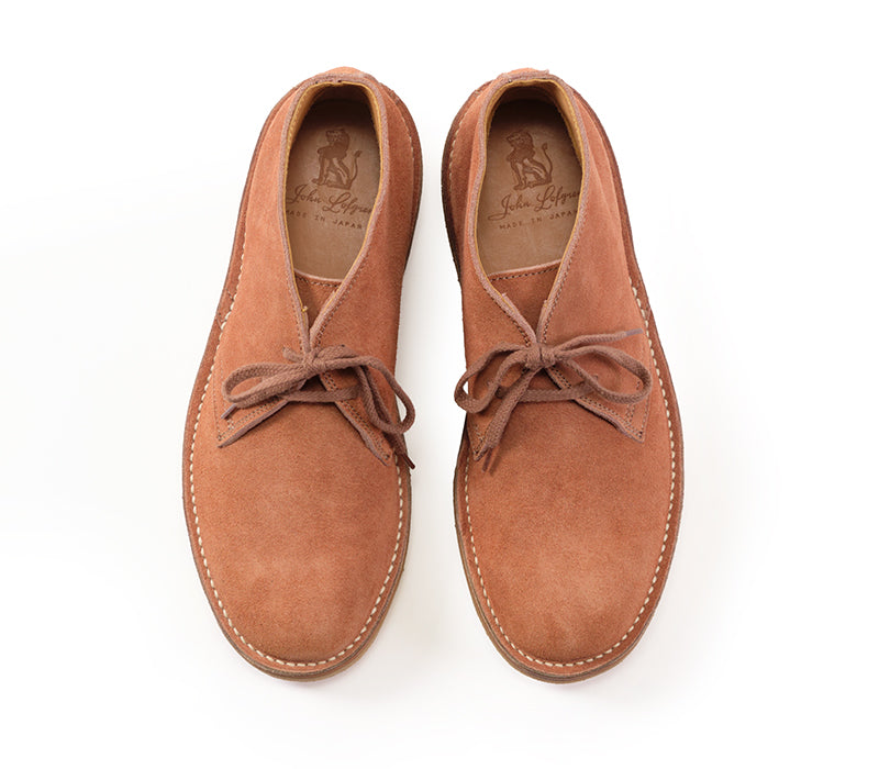 【PRE-ORDER】MILITARY DESERT BOOTS / JAPANESE SUEDE TOBACCO