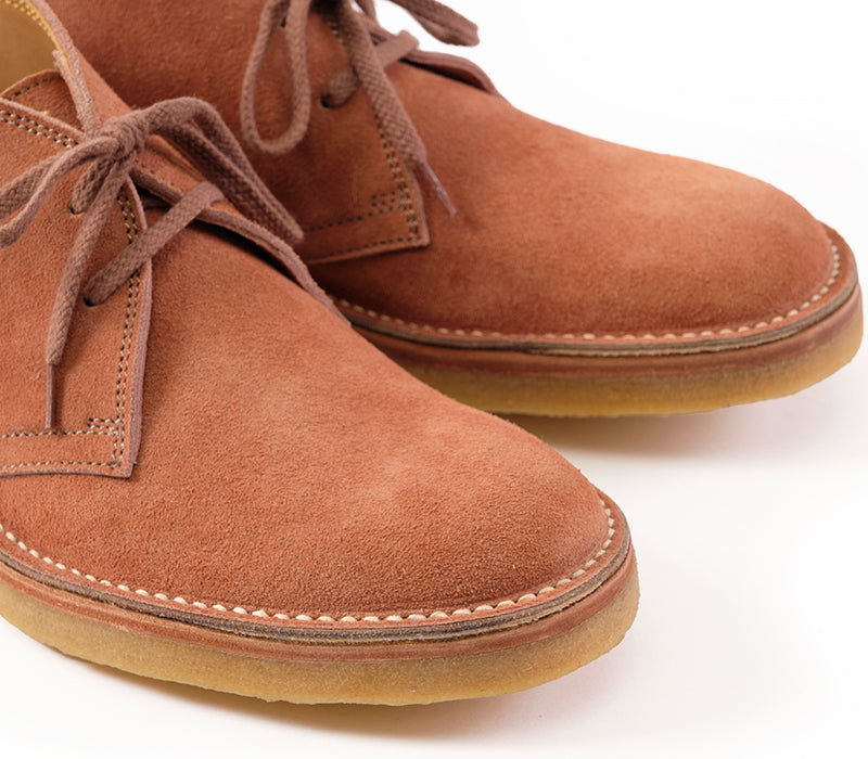 【PRE-ORDER】MILITARY DESERT BOOTS / JAPANESE SUEDE TOBACCO