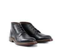 THE STEADFAST CHUKKA BOOTS / FRENCH CALFSKIN BLACK