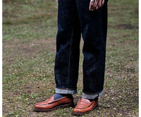 IVY LEAGUE PENNY LOAFERS / CONCERIA TOSCANO LISCIO LEATHER / CAMEL