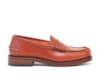 IVY LEAGUE PENNY LOAFERS / CONCERIA TOSCANO LISCIO LEATHER / CAMEL