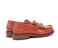 IVY LEAGUE PENNY LOAFERS / CONCERIA TOSCANO LISCIO LEATHER / CAMEL