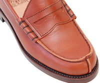 IVY LEAGUE PENNY LOAFERS / CONCERIA TOSCANO LISCIO LEATHER / CAMEL