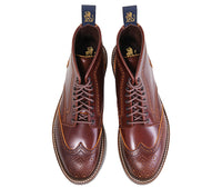 GLOVER BROGUES / SHINKI HIKAKU SHELL CORDOVAN COGNAC