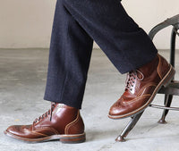 GLOVER BROGUES / SHINKI HIKAKU SHELL CORDOVAN COGNAC