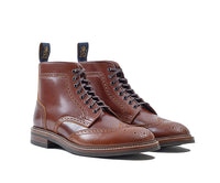 【PRE-ORDER 2025】GLOVER BROGUES / SHINKI HIKAKU SHELL CORDOVAN COGNAC