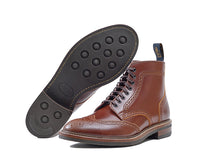 【PRE-ORDER 2025】GLOVER BROGUES / SHINKI HIKAKU SHELL CORDOVAN COGNAC