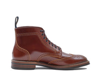 【PRE-ORDER 2025】GLOVER BROGUES / SHINKI HIKAKU SHELL CORDOVAN COGNAC