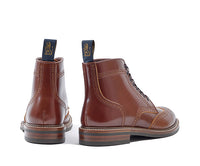 【PRE-ORDER 2025】GLOVER BROGUES / SHINKI HIKAKU SHELL CORDOVAN COGNAC