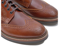【PRE-ORDER 2025】GLOVER BROGUES / SHINKI HIKAKU SHELL CORDOVAN COGNAC