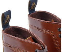 【PRE-ORDER 2025】GLOVER BROGUES / SHINKI HIKAKU SHELL CORDOVAN COGNAC