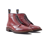 【PRE-ORDER 2025】GLOVER BROGUES / SHINKI HIKAKU SHELL CORDOVAN RED BROWN