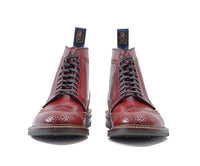 【PRE-ORDER 2025】GLOVER BROGUES / SHINKI HIKAKU SHELL CORDOVAN RED BROWN
