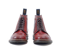 GLOVER BROGUES / SHINKI HIKAKU SHELL CORDOVAN RED BROWN