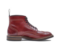 GLOVER BROGUES / SHINKI HIKAKU SHELL CORDOVAN RED BROWN