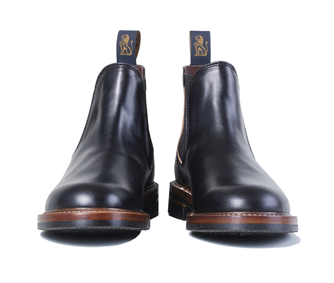 CHELSEA BOOTS / HORWEEN LEATHER CXL BLACK