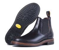 【PRE-ORDER 2025】CHELSEA BOOTS / HORWEEN LEATHER CXL BLACK