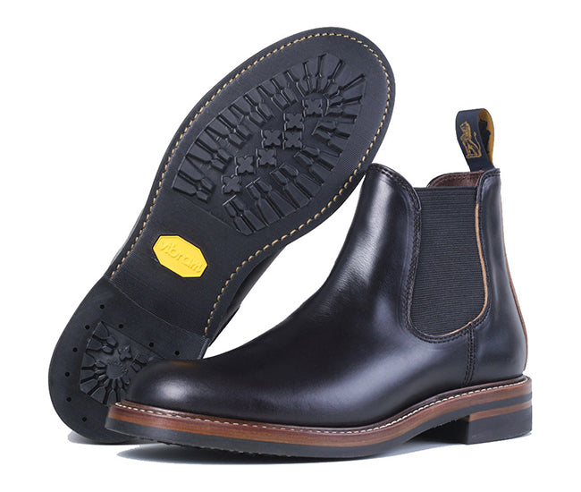 【PRE-ORDER】CHELSEA BOOTS / HORWEEN LEATHER CXL BLACK