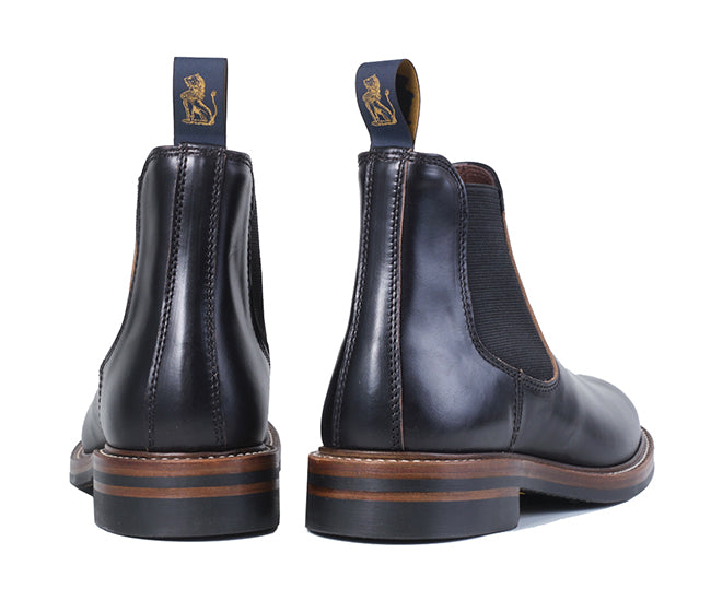 【PRE-ORDER】CHELSEA BOOTS / HORWEEN LEATHER CXL BLACK