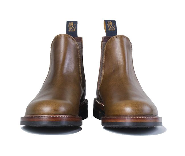 CHELSEA BOOTS / HORWEEN LEATHER CXL / DARK OLIVE – John Lofgren 