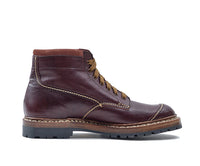 MONTAGNA HIKING BOOTS / SHINKI HIKAKU HORSEHIDE / DARK BURGUNDY