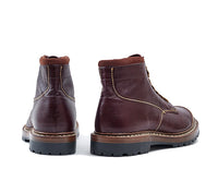 MONTAGNA HIKING BOOTS / SHINKI HIKAKU HORSEHIDE / DARK BURGUNDY