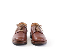 【PRE-ORDER 2025】USN LOW QUARTER SHOES / FRENCH CALFSKIN RUSSET BROWN