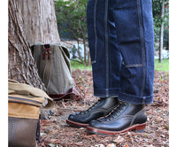 DONKEY PUNCHER BOOTS / HORWEEN LEATHER CXL BLACK