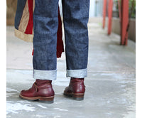 WABASH ENGINEER BOOTS / HORWEEN LEATHER CXL BURGUNDY