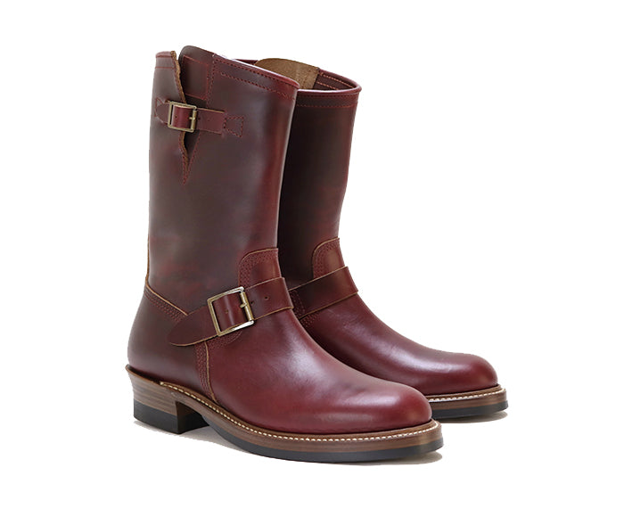 WABASH ENGINEER BOOTS / HORWEEN LEATHER CXL BURGUNDY