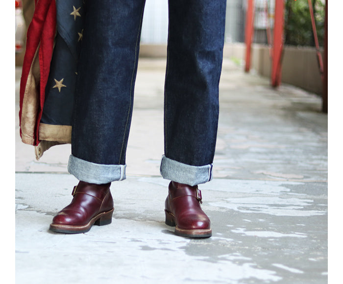 WABASH ENGINEER BOOTS / HORWEEN LEATHER CXL BURGUNDY – John