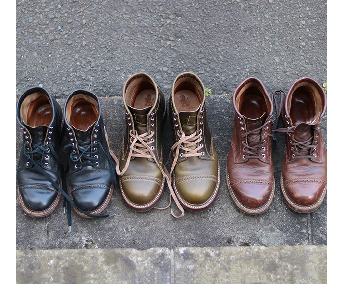 【PRE-ORDER】COMBAT BOOTS / HORWEEN LEATHER CXL BLACK