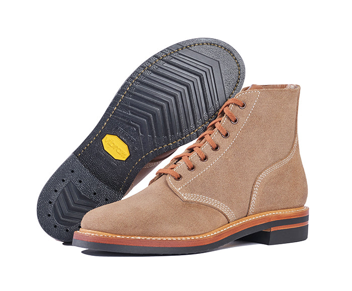 M-43 SERVICE SHOES / HORWEEN LEATHER CXL NATURAL ROUGHOUT – John ...
