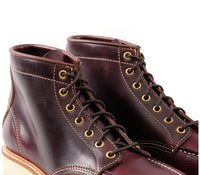 MOC TOE BOOTS / HORWEEN LEATHER CXL BURGUNDY