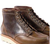 MOC TOE BOOTS / HORWEEN LEATHER CXL DARK OLIVE