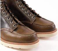 MOC TOE BOOTS / HORWEEN LEATHER CXL DARK OLIVE