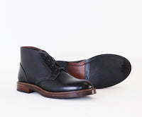 THE STEADFAST CHUKKA BOOTS / FRENCH CALFSKIN BLACK