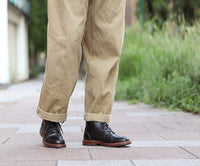 THE STEADFAST CHUKKA BOOTS / FRENCH CALFSKIN BLACK