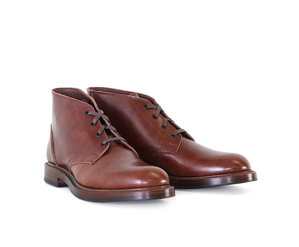 【PRE-ORDER 2024】THE STEADFAST CHUKKA BOOTS / FRENCH CALFSKIN BROWN